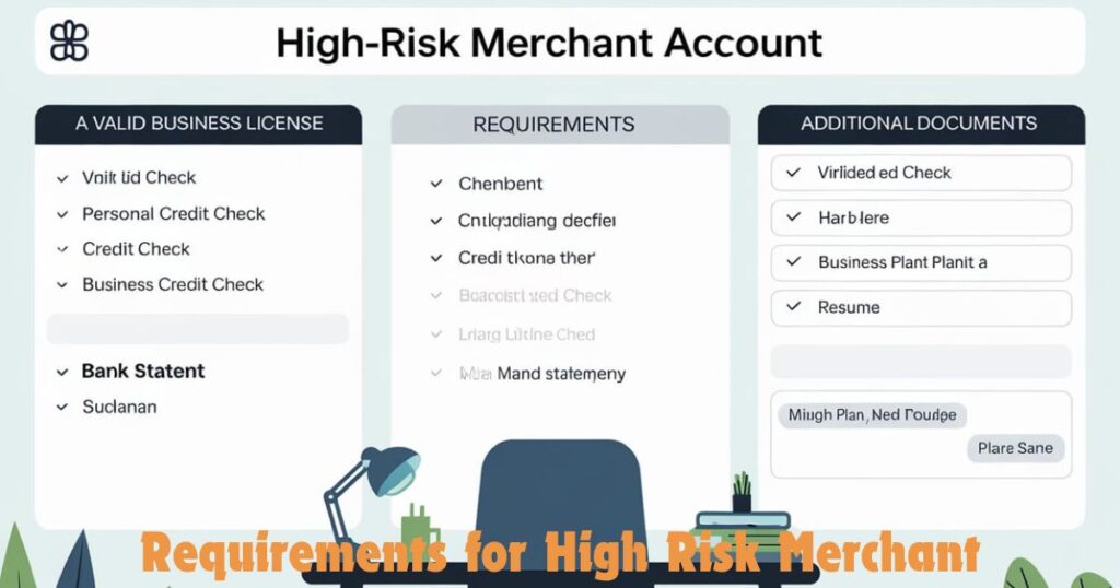 Requirements for High Risk Merchant Highriskpay.Com Account