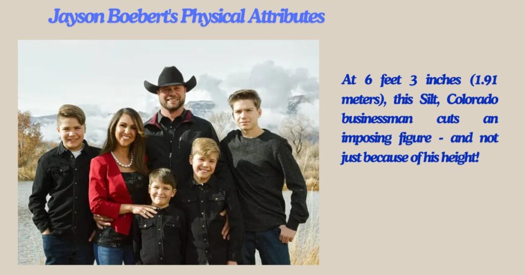 Jayson Boebert's Physical Attributes